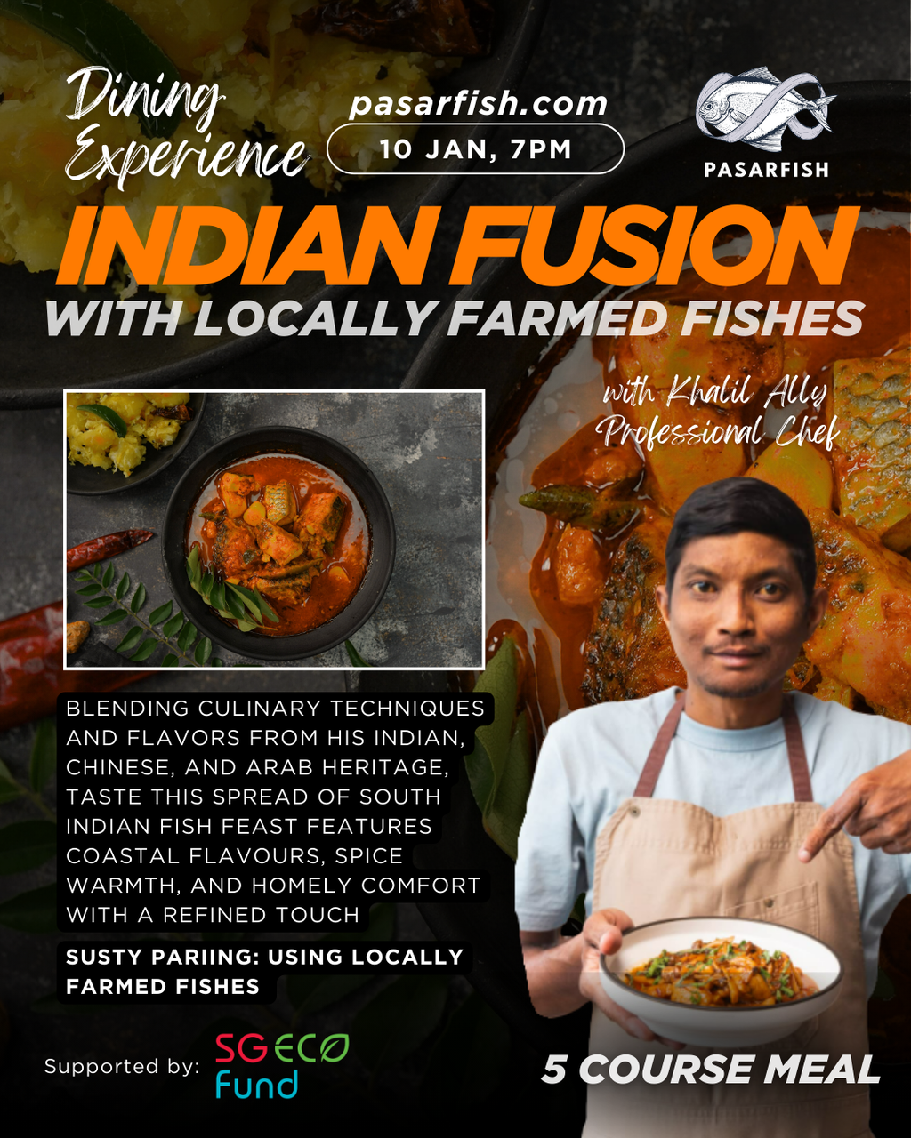 Singaporean–Indian Fusion Dinner
