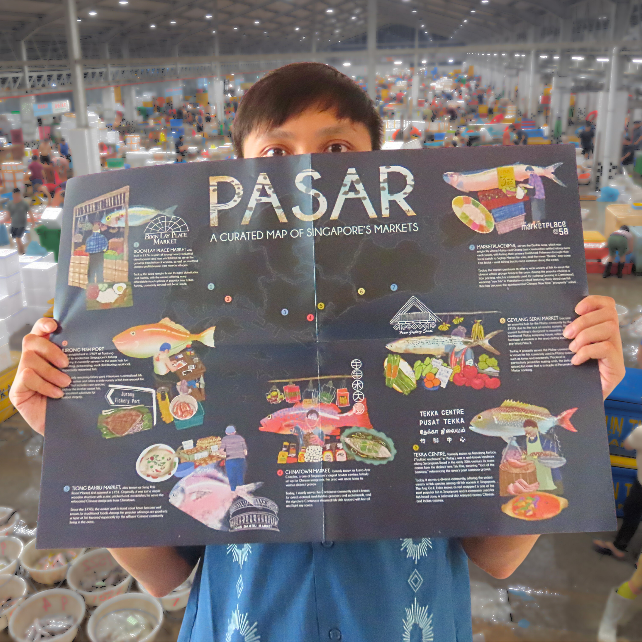 PASAR - A curated map of Singapore's Markets