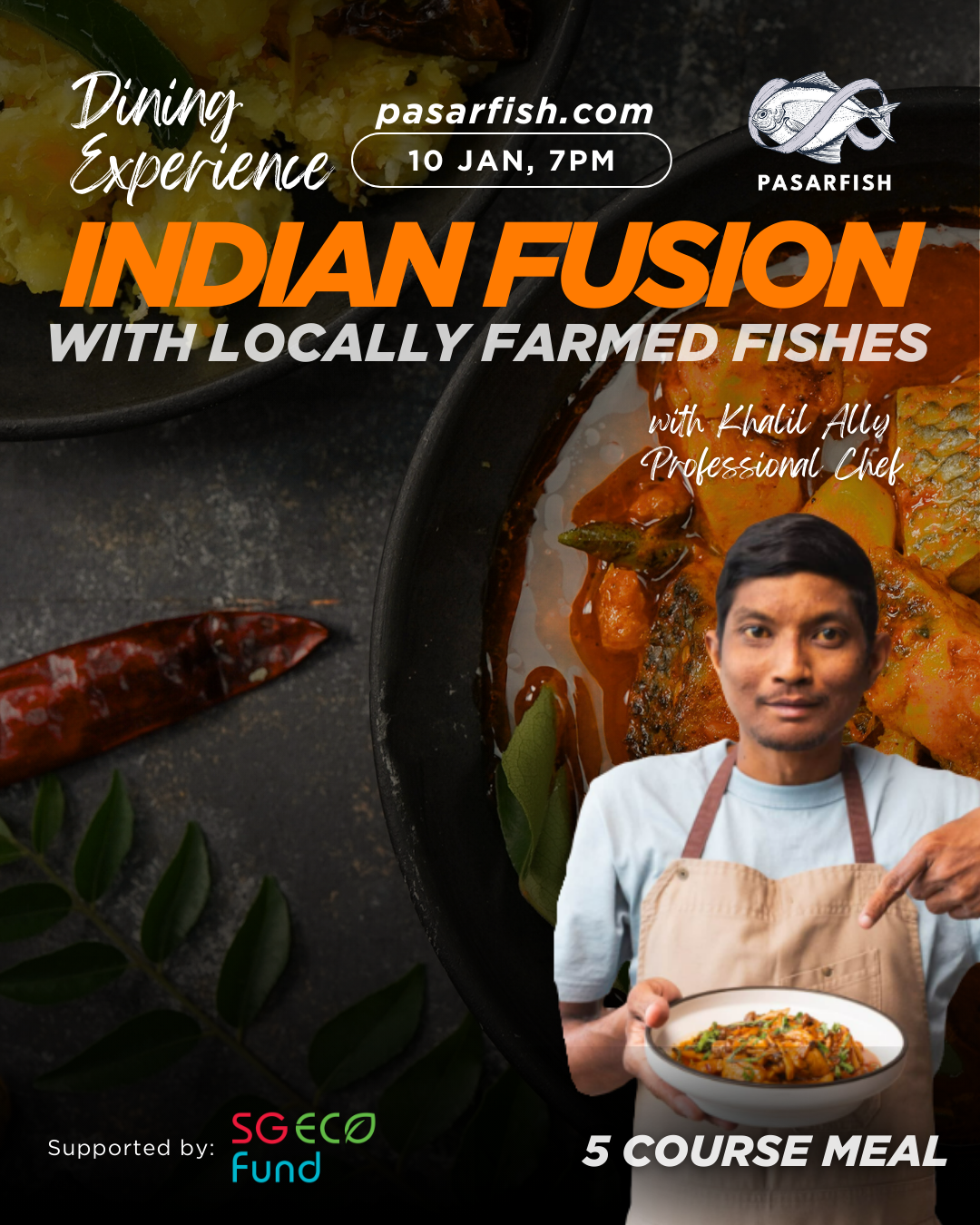 Singaporean–Indian Fusion Dinner