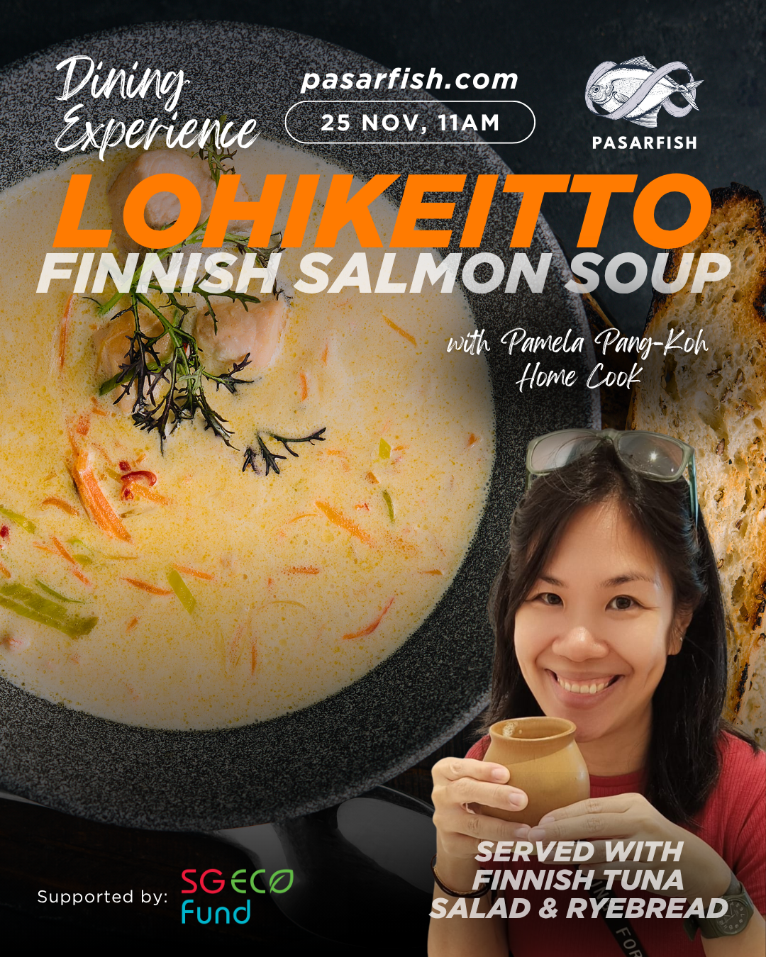 Lohikeitto Finnish Salmon Soup Dining Experience